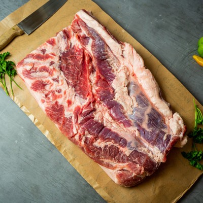 Свинина ребрышки мясные 900 г - купить в Старых Чечкабах